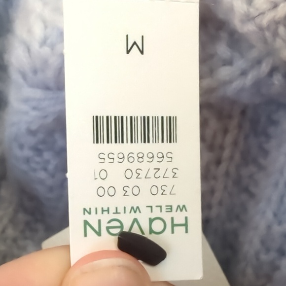 Haven well within 100% cashmere sweater medium - Picture 5 of 5